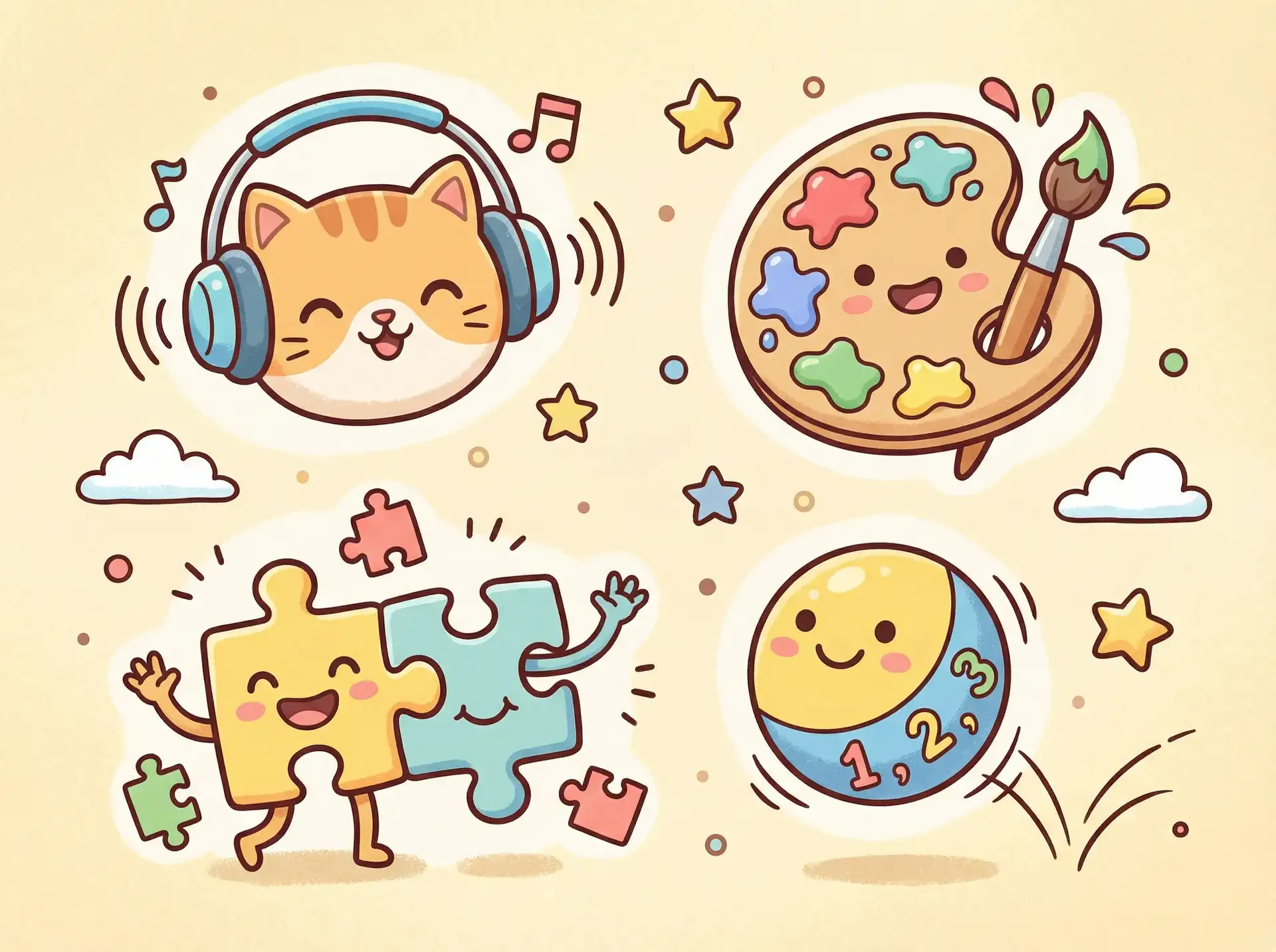 小朋友的手工作品 - 调教妻子 益智创作